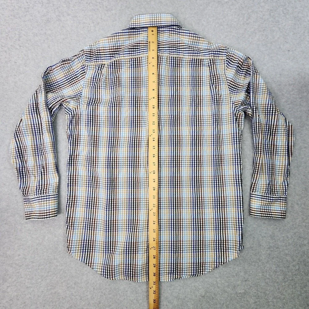 Banana Republic Long Sleeve‎ Shirt Men's Size M 15-15.5 Multicolor Button Up